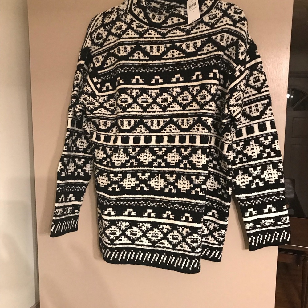 J jill Nordic Sweater NWT